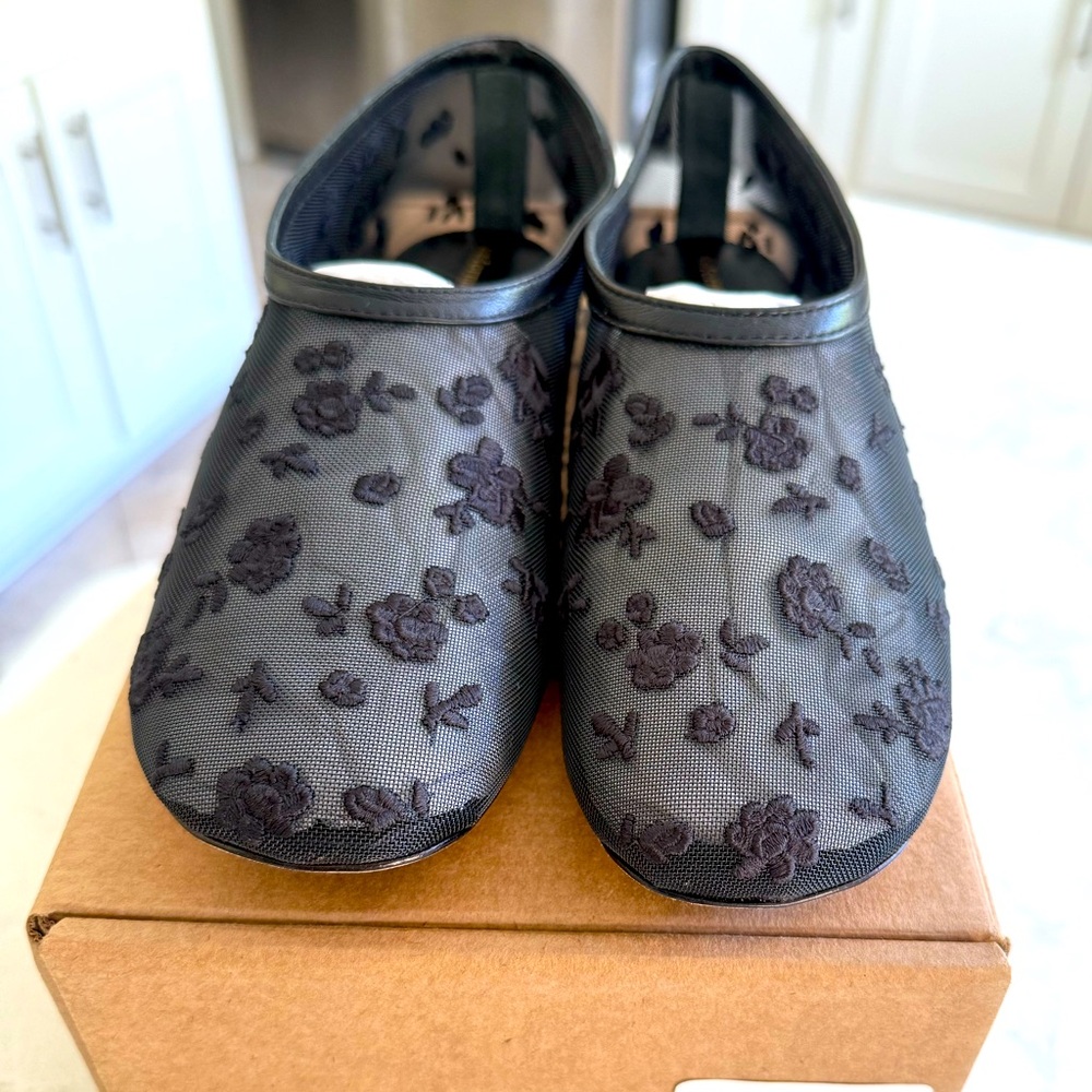 Reformation Britt Mesh Ballet Flats